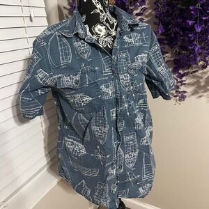 Super cool Basic Editions short sleeve button-up